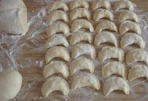 вареники с картофелем и грибами
