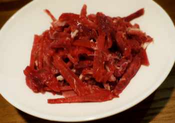 китайский салат с мясом
